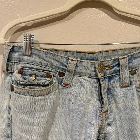 True Religion Light Blue Denim Jeans - Picture 3 of 5